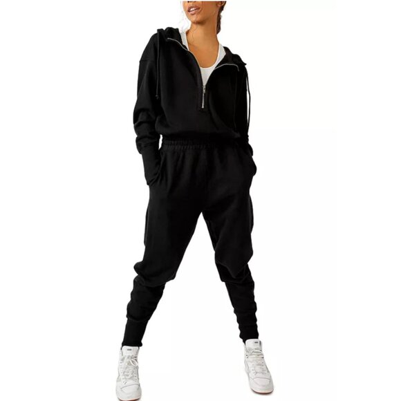 Free People Training Day Jumpsuit Indigo Blue π LAST ONE IN STOCK - Picture 13 of 14